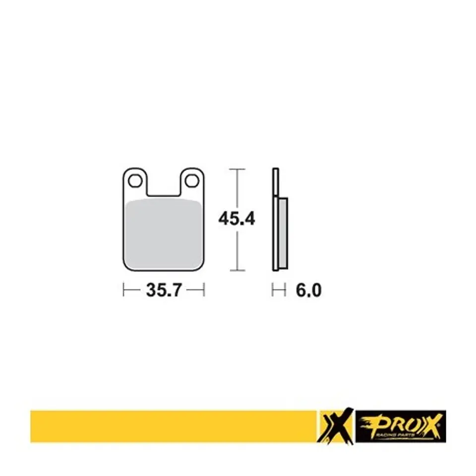 PASTILLA DE FRENO PROX KTM65SX 00-01 2