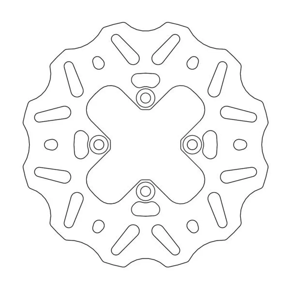 DISCO DE FRENO TRASERO PROX KTM65SX 00-23 2