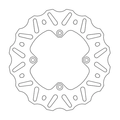 DISCO DE FRENO TRASERO PROX YZ80/85 YZ65