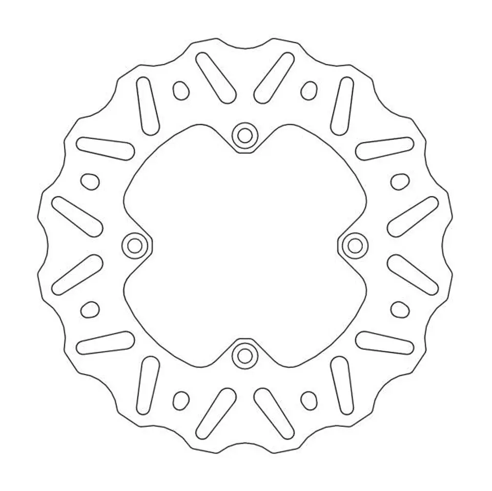 DISCO DE FRENO TRASERO PROX YZ80/85 YZ65 1