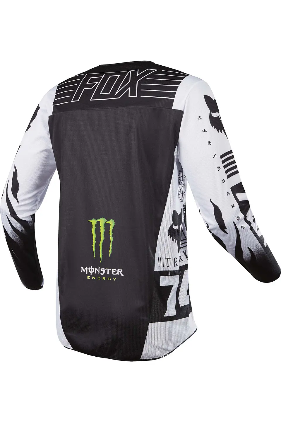 JERSEY FOX 180 MONSTER-PC WHITE/BLACK/GREEN  2