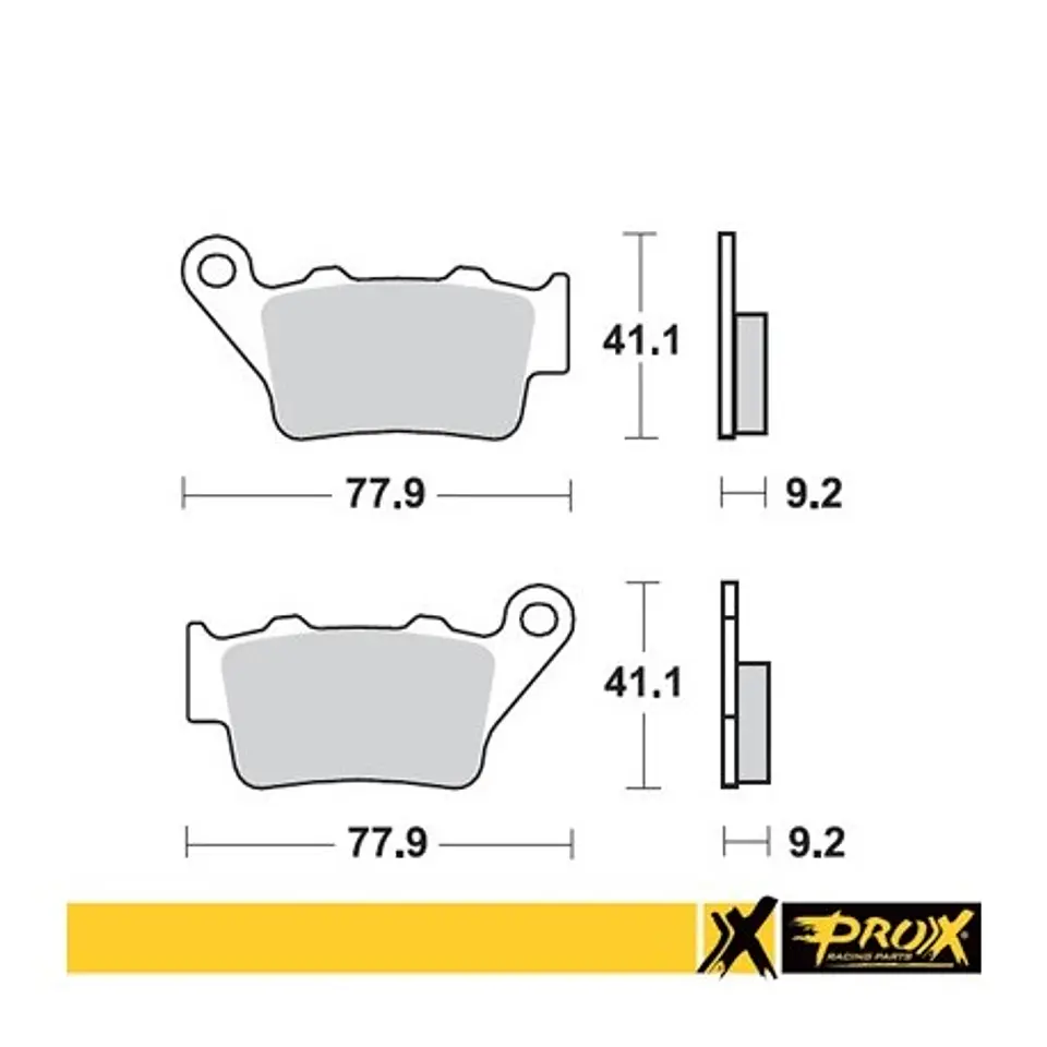 PASTILLA DE FRENO TRASERAS KTM SX/EXC 125/200/250/300/450 94-03 HUSABERG FE450  2