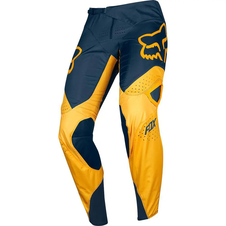 PANTALON FOX 360 KILA AZUL/AMARILLO 1