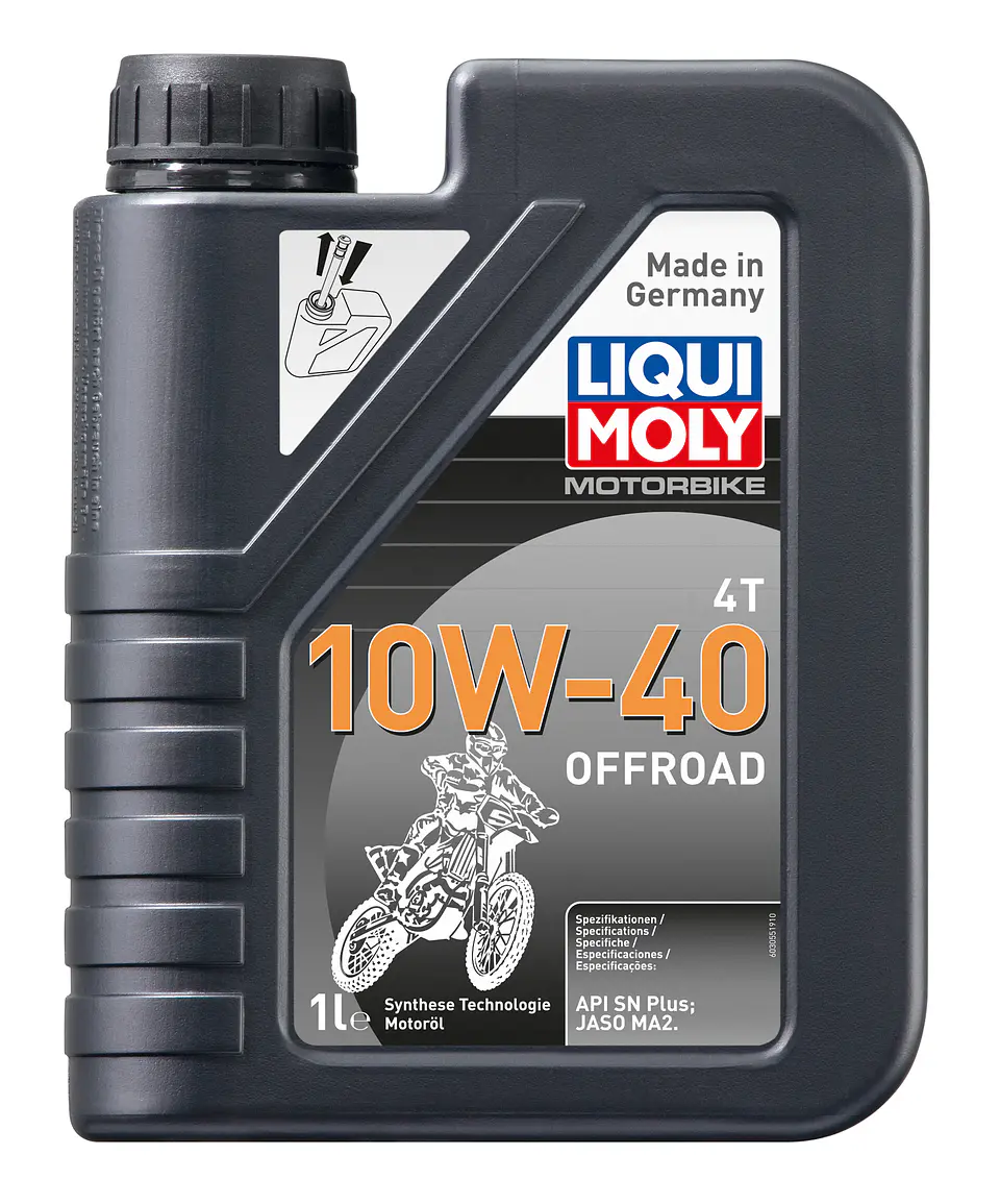 ACEITE LIQUI MOLY MOTORBIKE 4T 10W40 OFFROAD 1LT  1