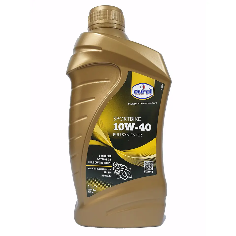 ACEITE EUROL 4T 10W40 FULLSYN ESTER SPORT BIKE  1