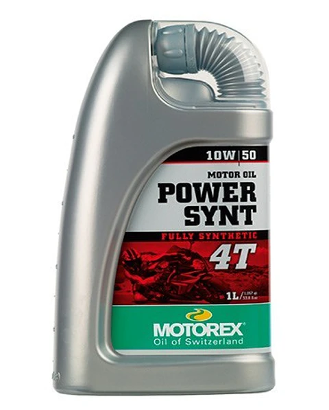 ACEITE MOTOREX 4T POWER SYNT 4T 10W50 FULL SYNTHETIC MOTO CALLE