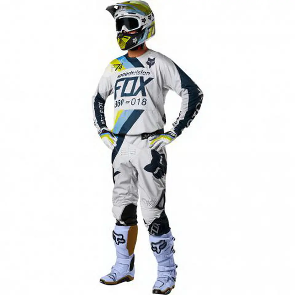JERSEY FOX 360 DRAFTER GRIS 3