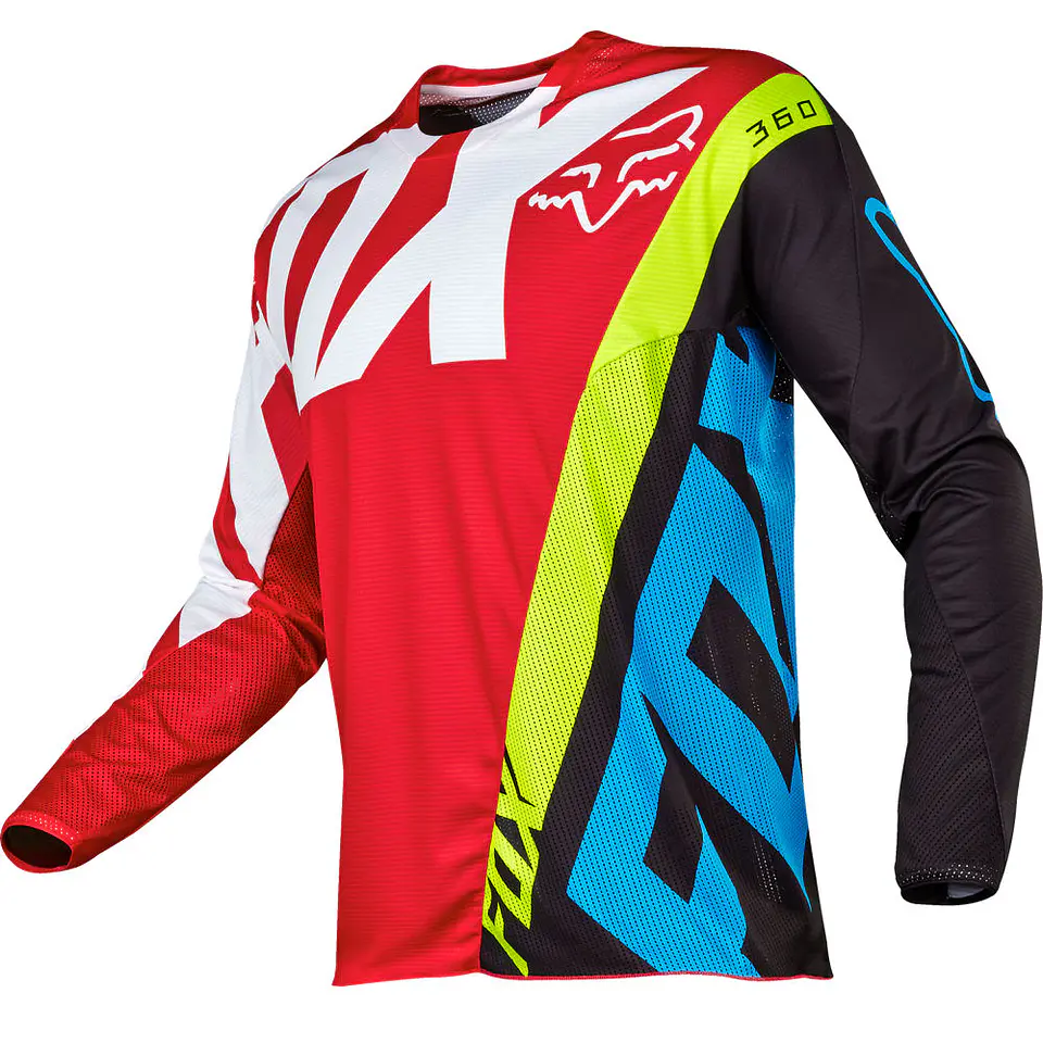 JERSEY FOX 360 CREO ROJO 1