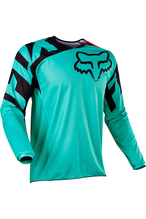 JERSEY FOX 180 RACE VERDE AQUA