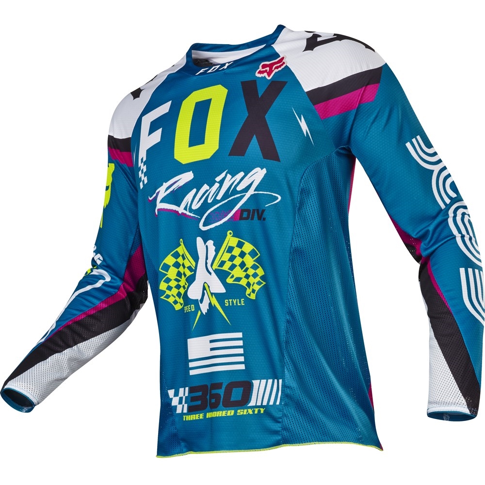 JERSEY FOX 360 ROHR TEAL