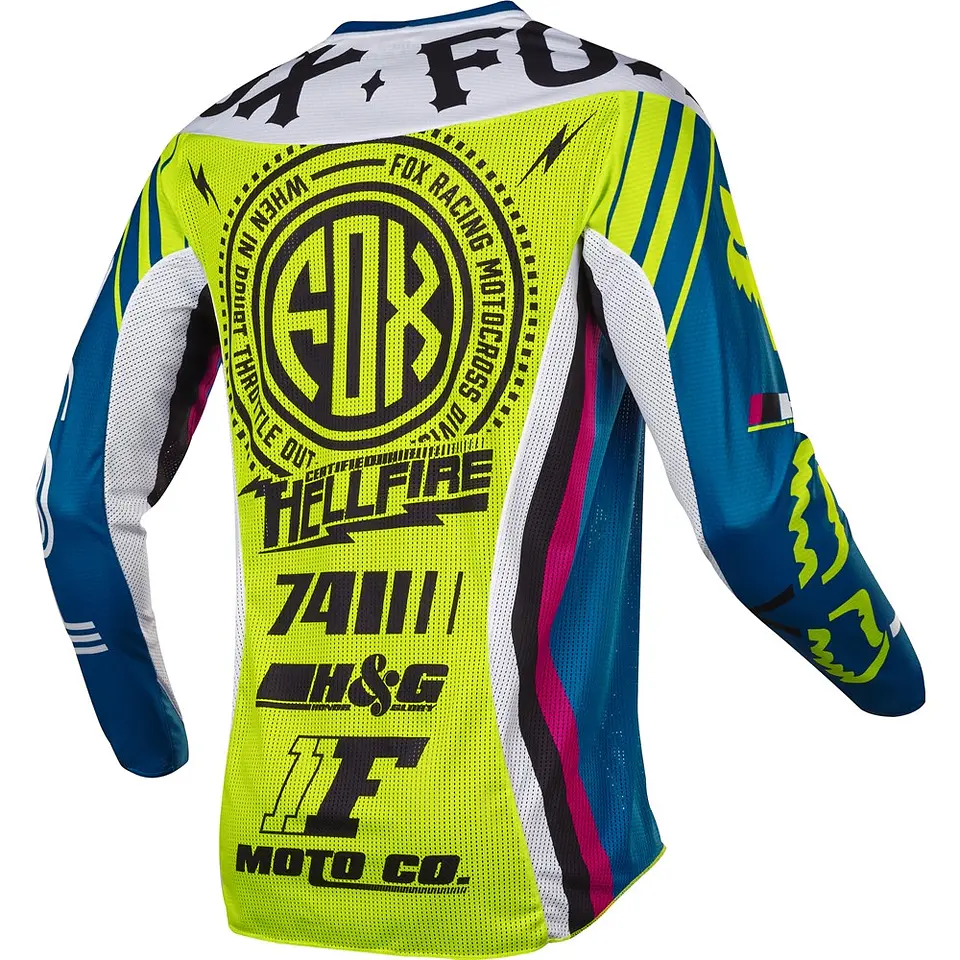 JERSEY FOX 360 ROHR TEAL  2