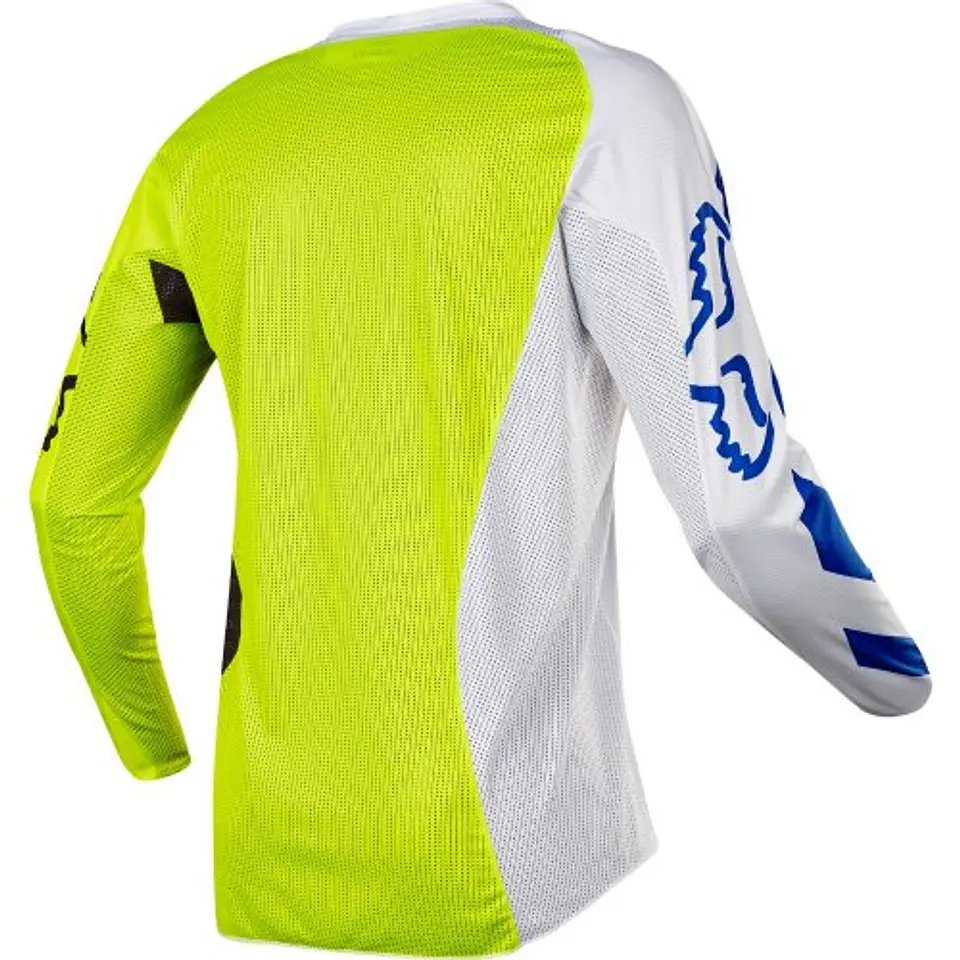 JERSEY FOX 360 CREO BLANCO/AMARILLO FLUOR 2