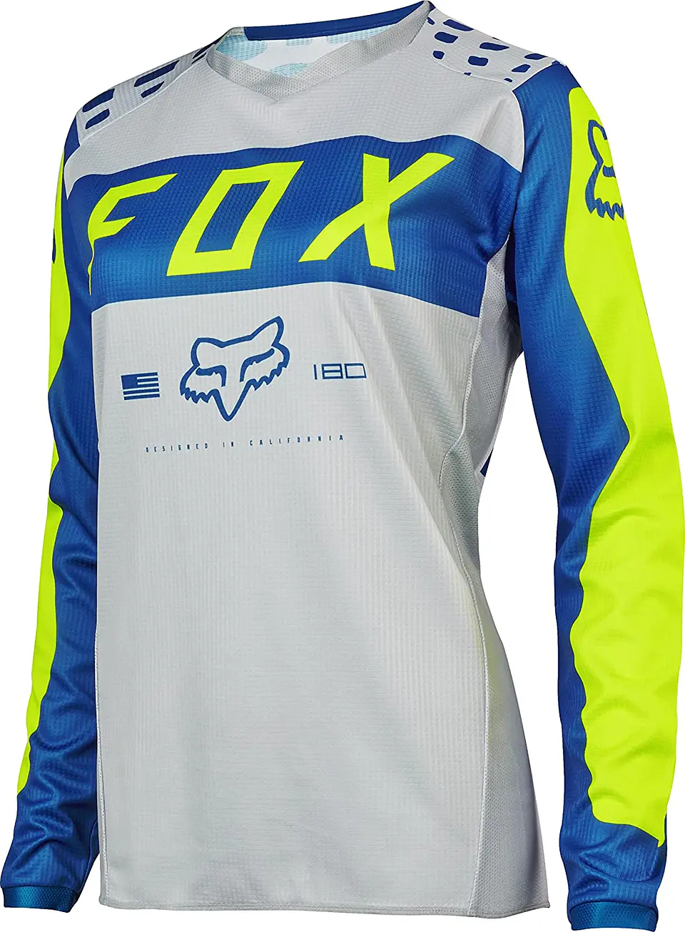 JERSEY FOX MUJER 180 GRIS/AZUL 1