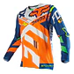 JERSEY FOX 360 DIVIZION WHITE ORANGE BLUE  - Miniatura 1