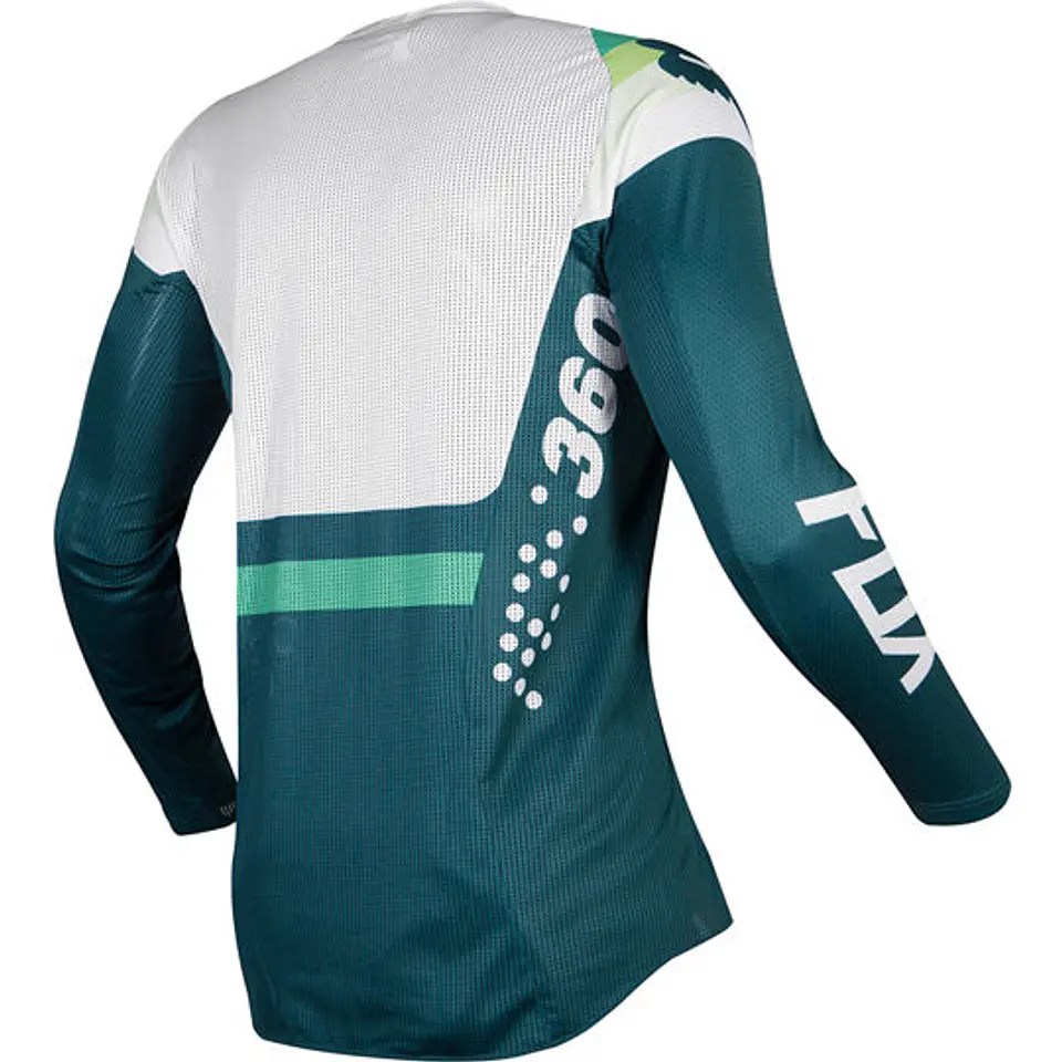 JERSEY FOX 360 MURC VERDE/BLANCO 2