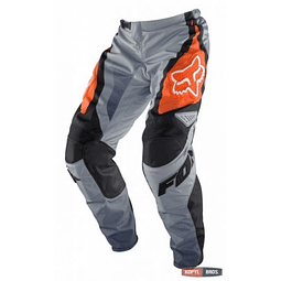 PANTALON FOX 180 GRIS/NARANJO