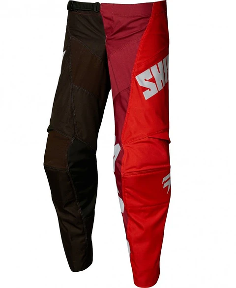 PANTALON SHIFT NIÑO TARMAC ROJO