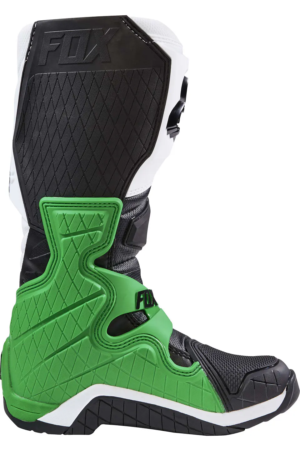 BOTA FOX COMP 8 BLANCO/VERDE 3