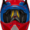 CASCO FOX V3 KILA AZUL/ROJO