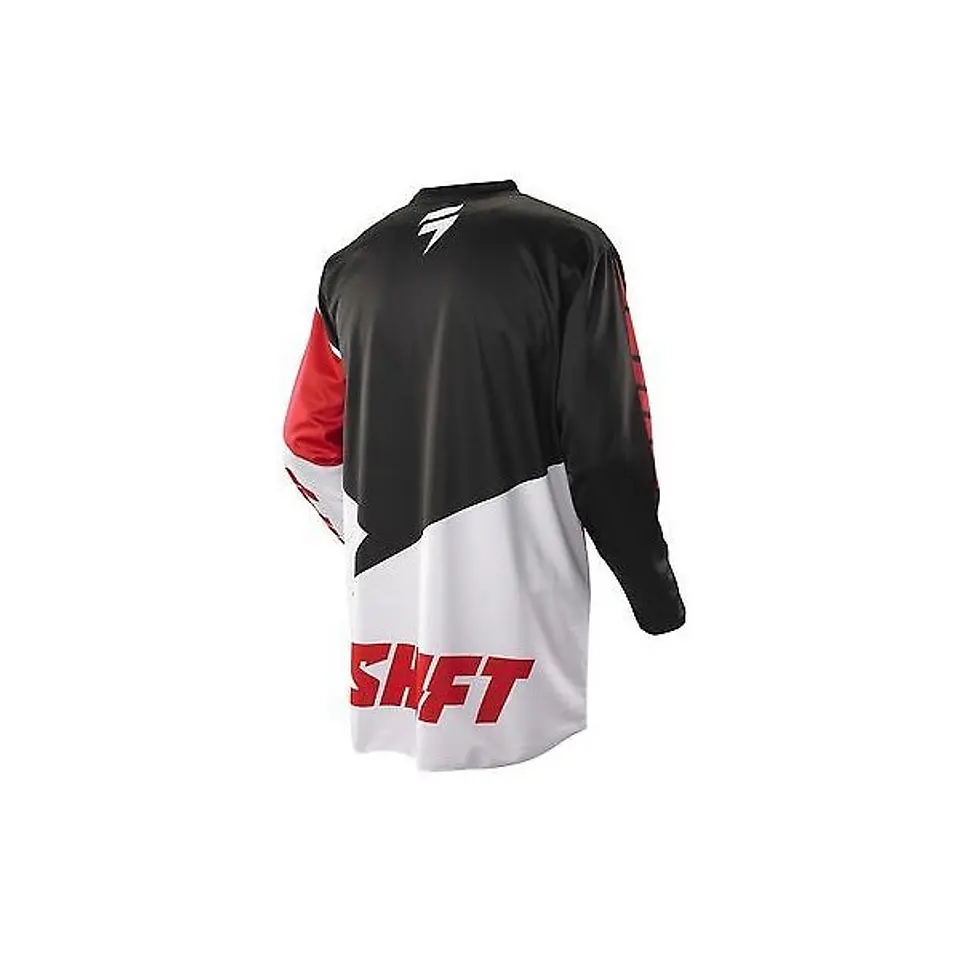 JERSEY SHIFT ASSAULT BLANCO/ROJO 2