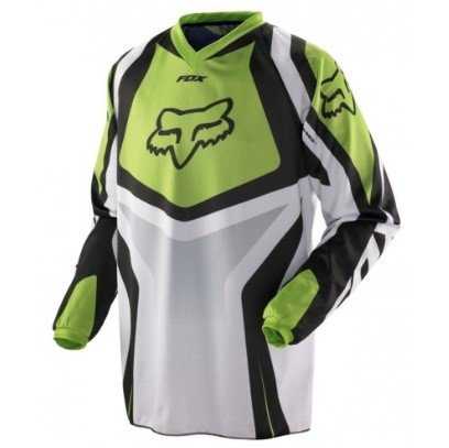 JERSEY FOX HC RACE VERDE/BLANCO
