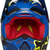 CASCO FOX V3 SAVANT AZUL/ROJO