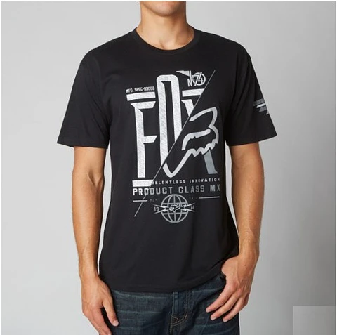 POLERA FOX SMASHER NEGRO