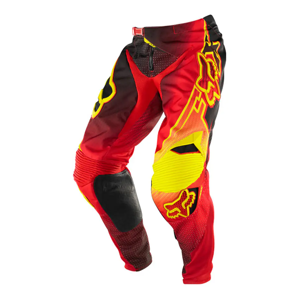 PANTALON FOX 360 FLIGHT RED/YELLOW  1