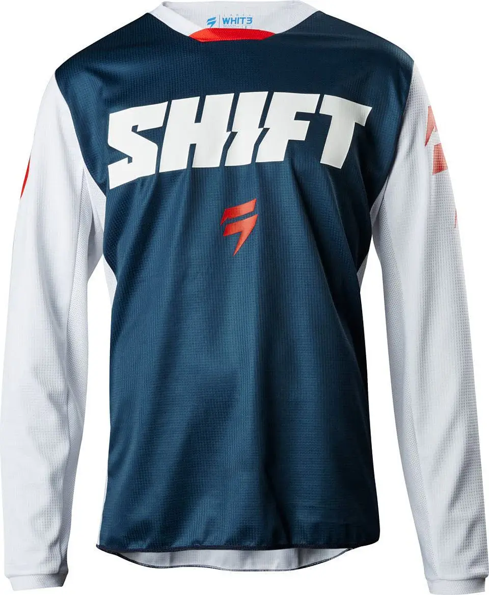 JERSEY SHIFT WHIT3 NINETY SEVEN AZUL 1
