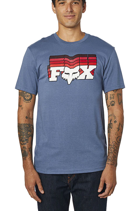 POLERA FOX OFF BEAT AZUL 