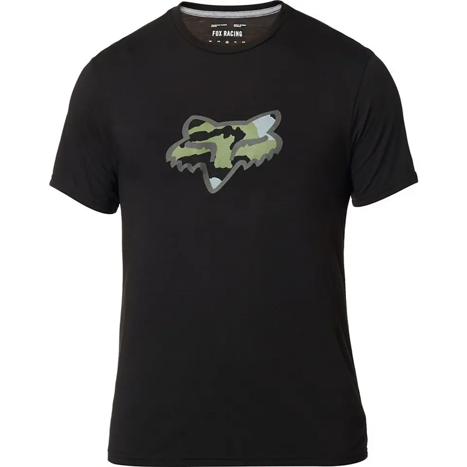 POLERA FOX PREDATOR BLACK  1