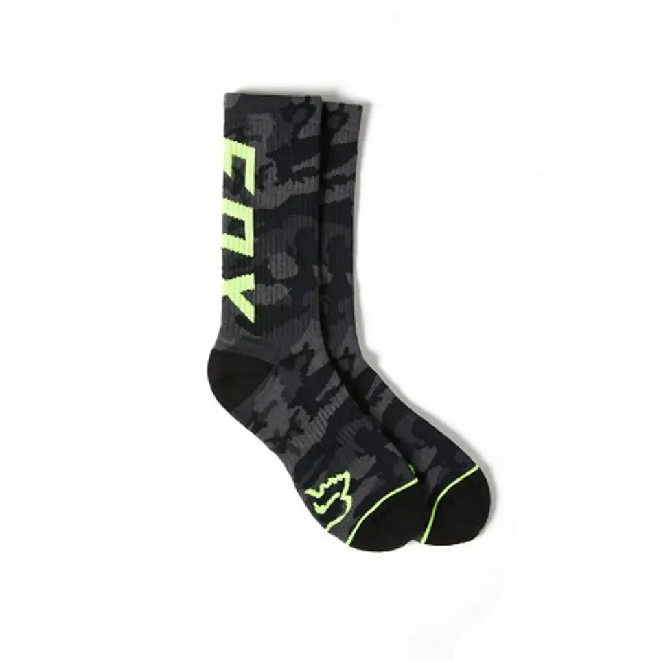 CALCETINES FOX CAMO CUSHIONED NEGRO 1