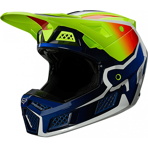 CASCO FOX V3 WIRED AMARILLO FLUOR 