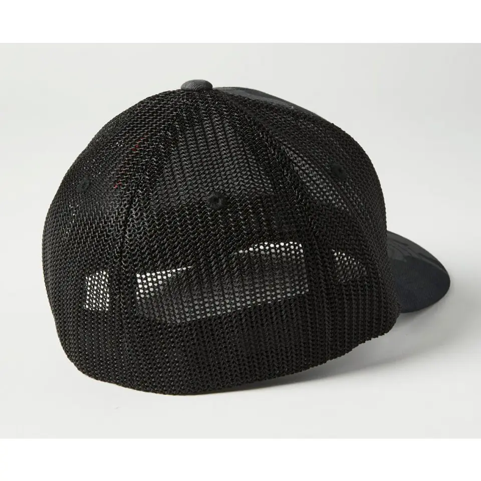 GORRO FOX NIÑO FLEXFIT CAMO NEGRO 2
