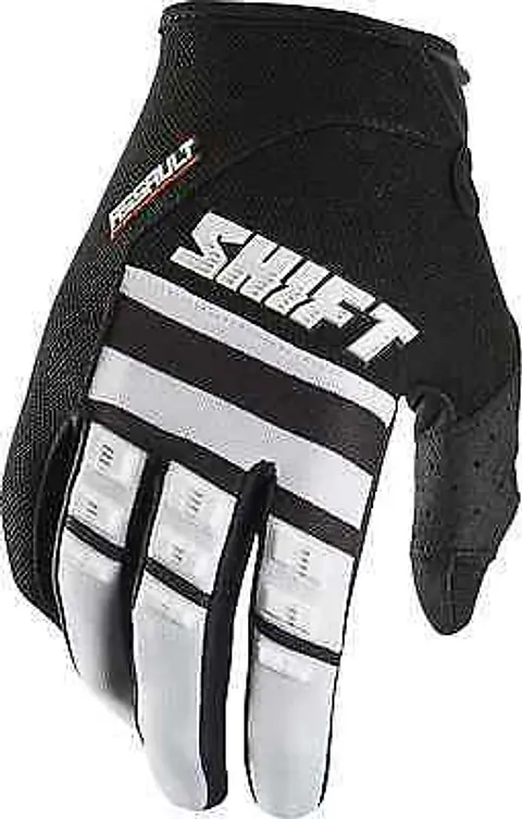 GUANTE SHIFT ASSAULT BLANCO/NEGRO
