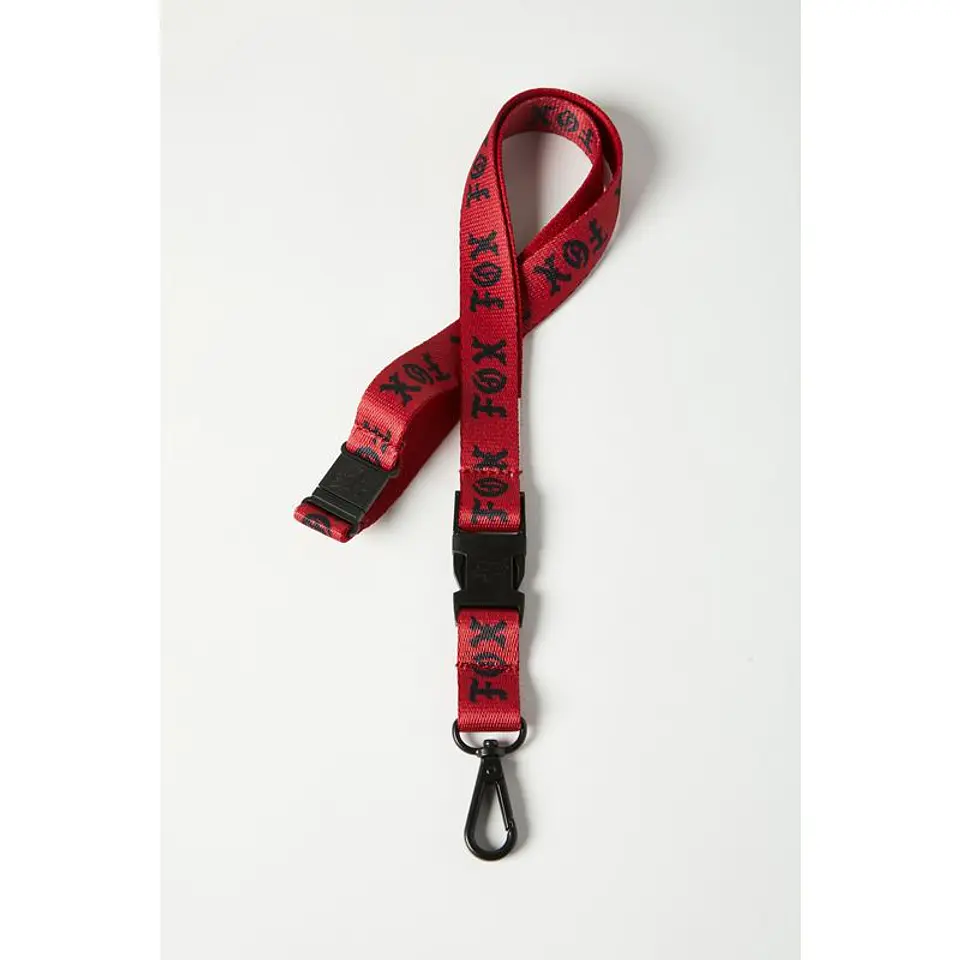 LANYARD LLAVERO FOX LA NETA ROJO  1