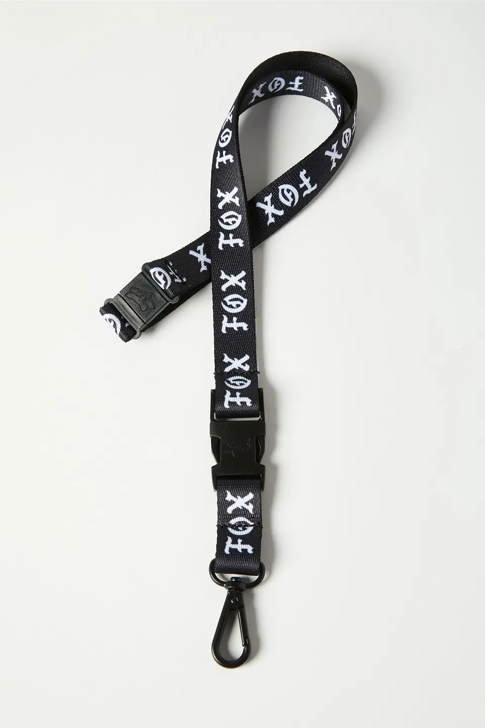 LANYARD  LLAVERO FOX LA NETA NEGRO  1