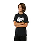 POLERA FOX NIÑO NEGRO - Miniatura 1