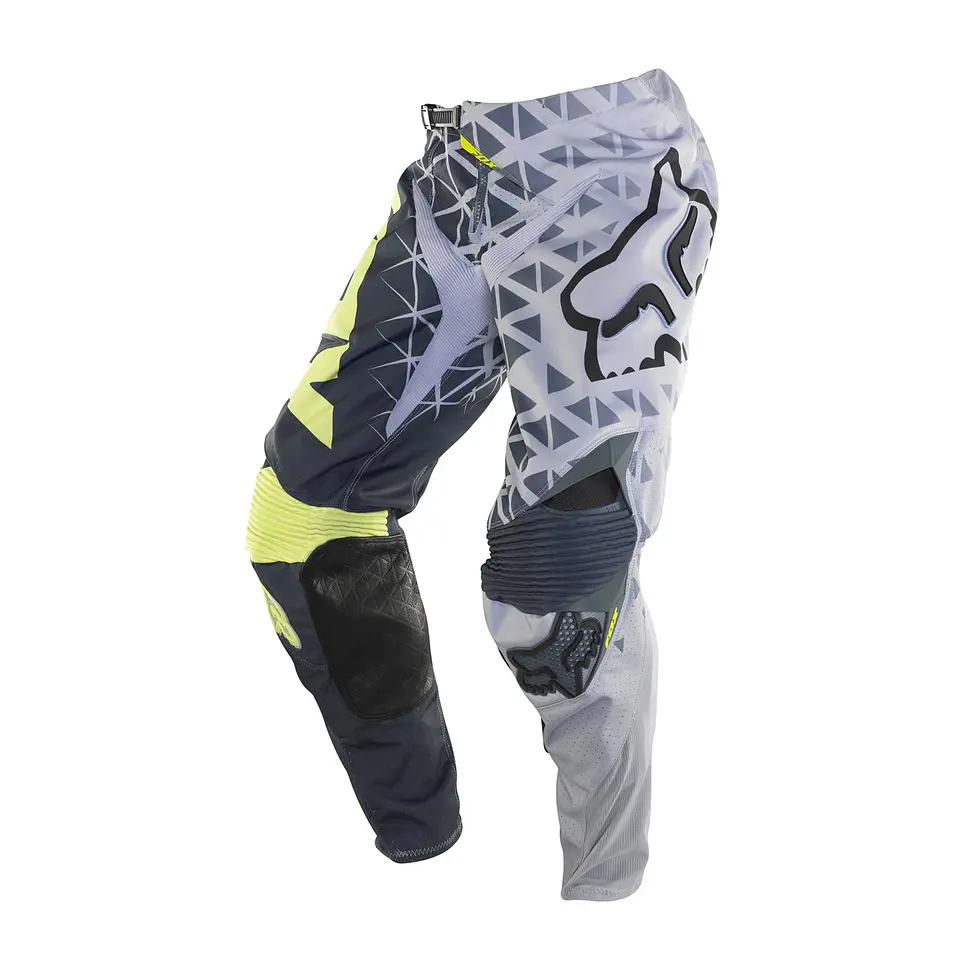 PANTALON FOX 360 GIVEN GRIS/AMARILLO 1