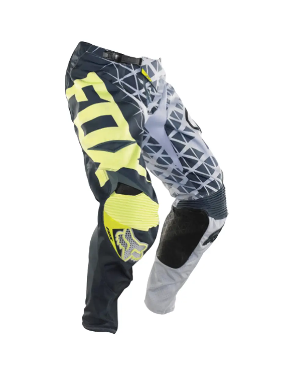 PANTALON FOX 360 GIVEN GRIS/AMARILLO 2