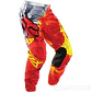 PANTALON FOX 180 RADEON ROJO/GRIS - Miniatura 1