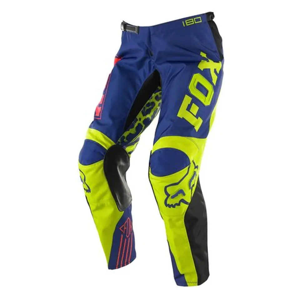PANTALON FOX 180 MUJER AZUL/AMARILLO 1