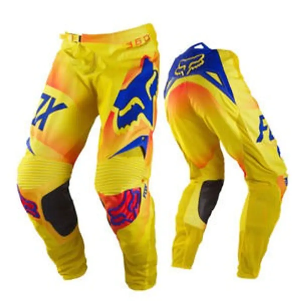PANTALON FOX 360 FLIGHT NARANJO  3