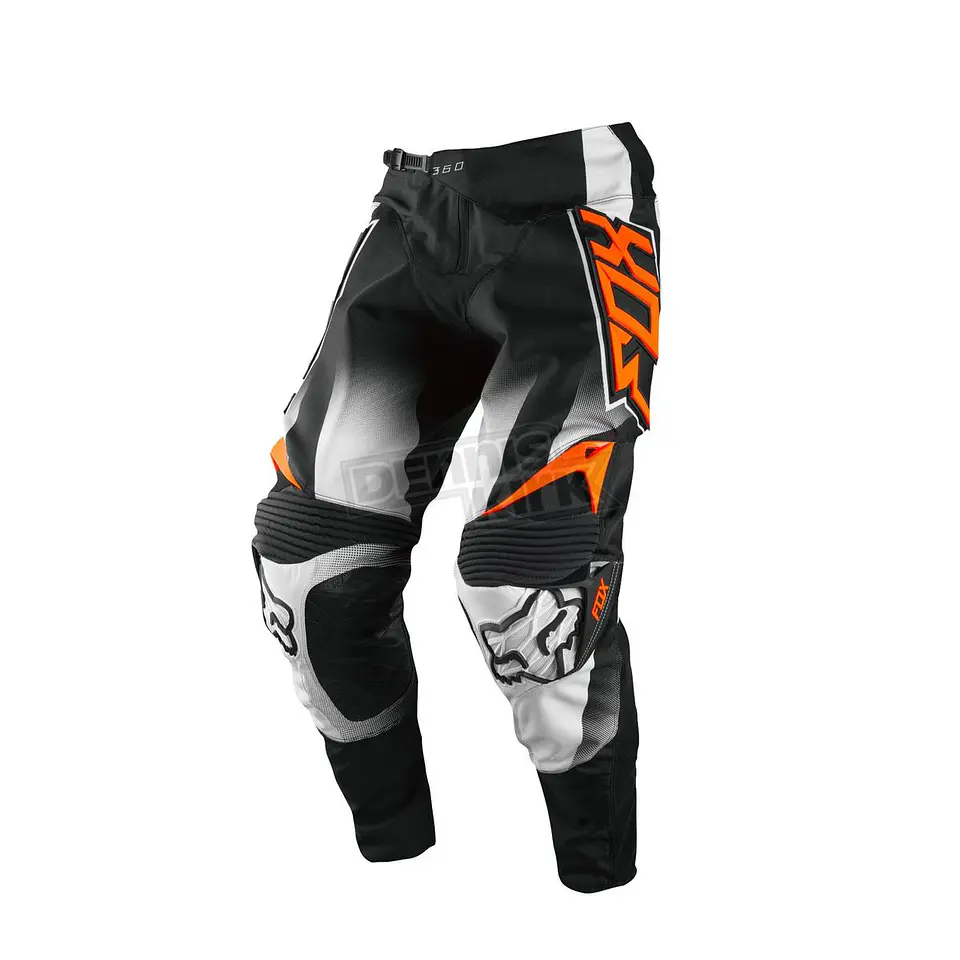 PANTALON FOX 360 FRANCHISE NARANJO 1