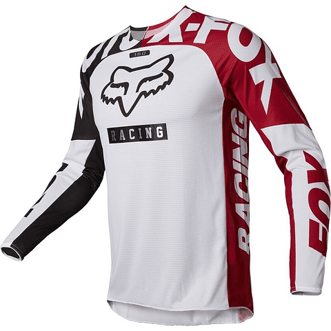 CONJUNTO FOX 360 PADDOX ROJO/NEGRO/BLANCO