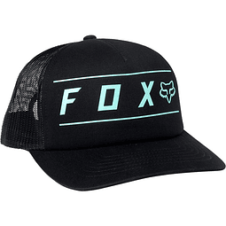 GORRO FOX TRUCKER PINNACLE NEGRO 