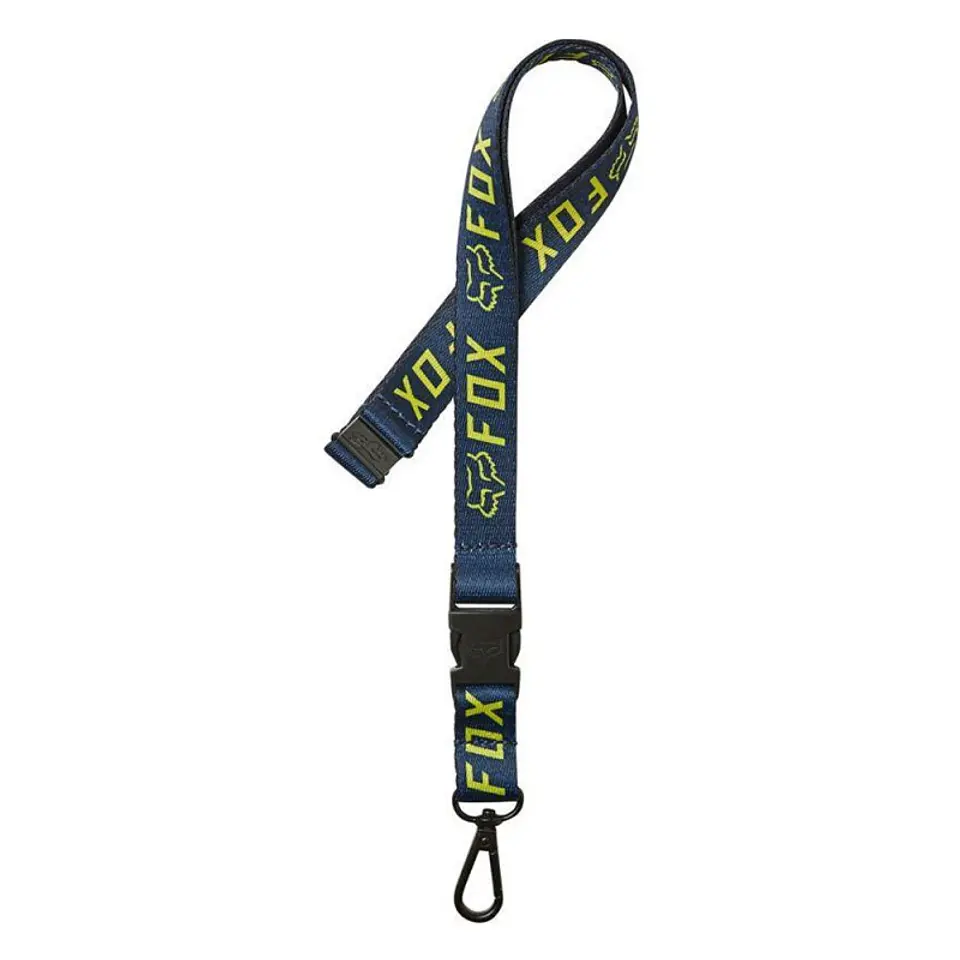 LANYARD LLAVERO FOX APEX NAVY/AMARILLO 1