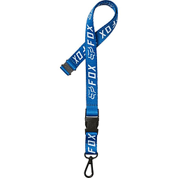 LANYARD LLAVERO  FOX APEX AZUL