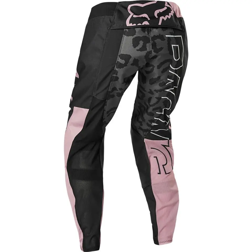 PANTALON FOX MUJER SKEW NEGRO/ROSADO 2