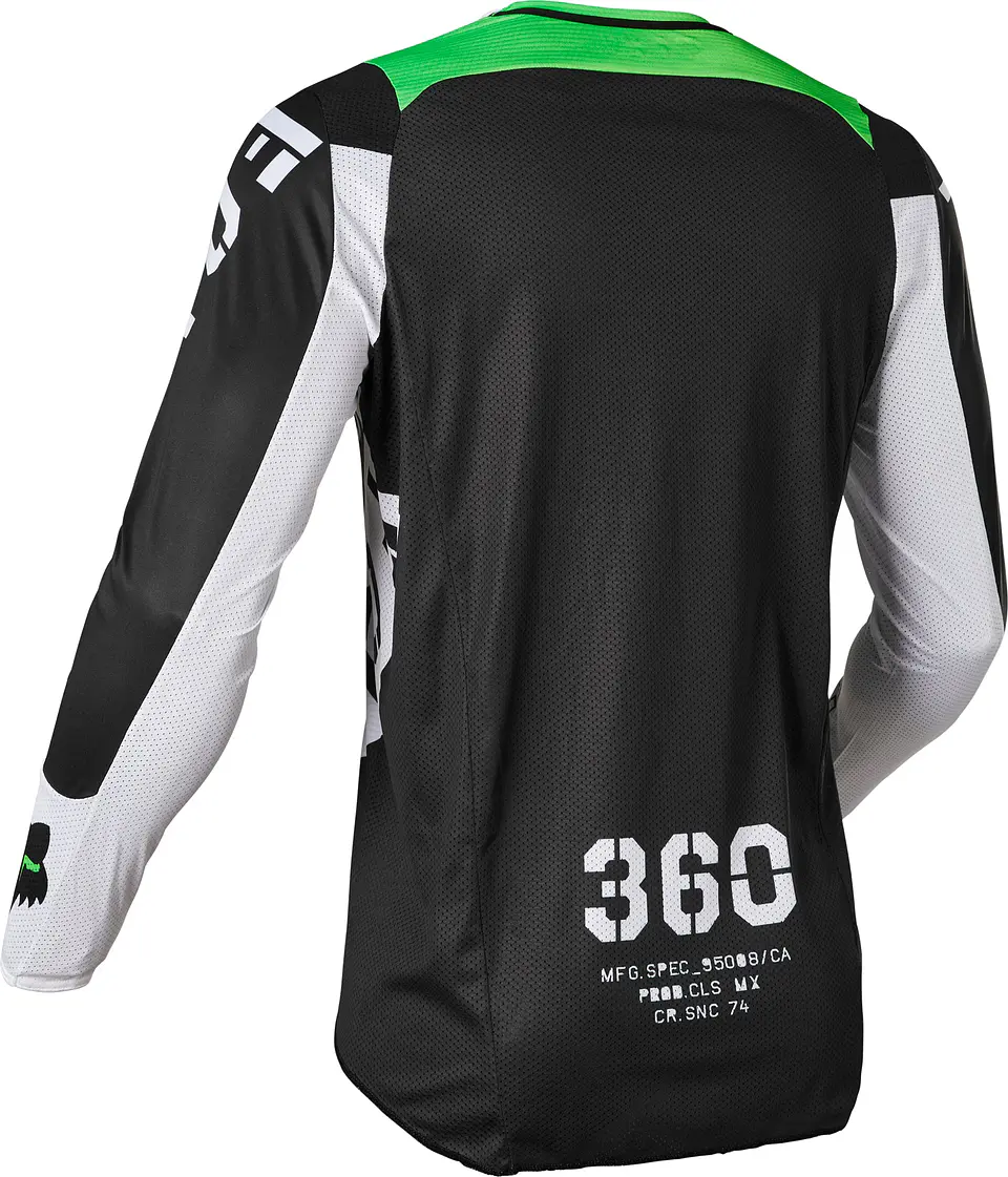 CONJUNTO FOX 360 NOBYL NEGRO/BLANCO 2